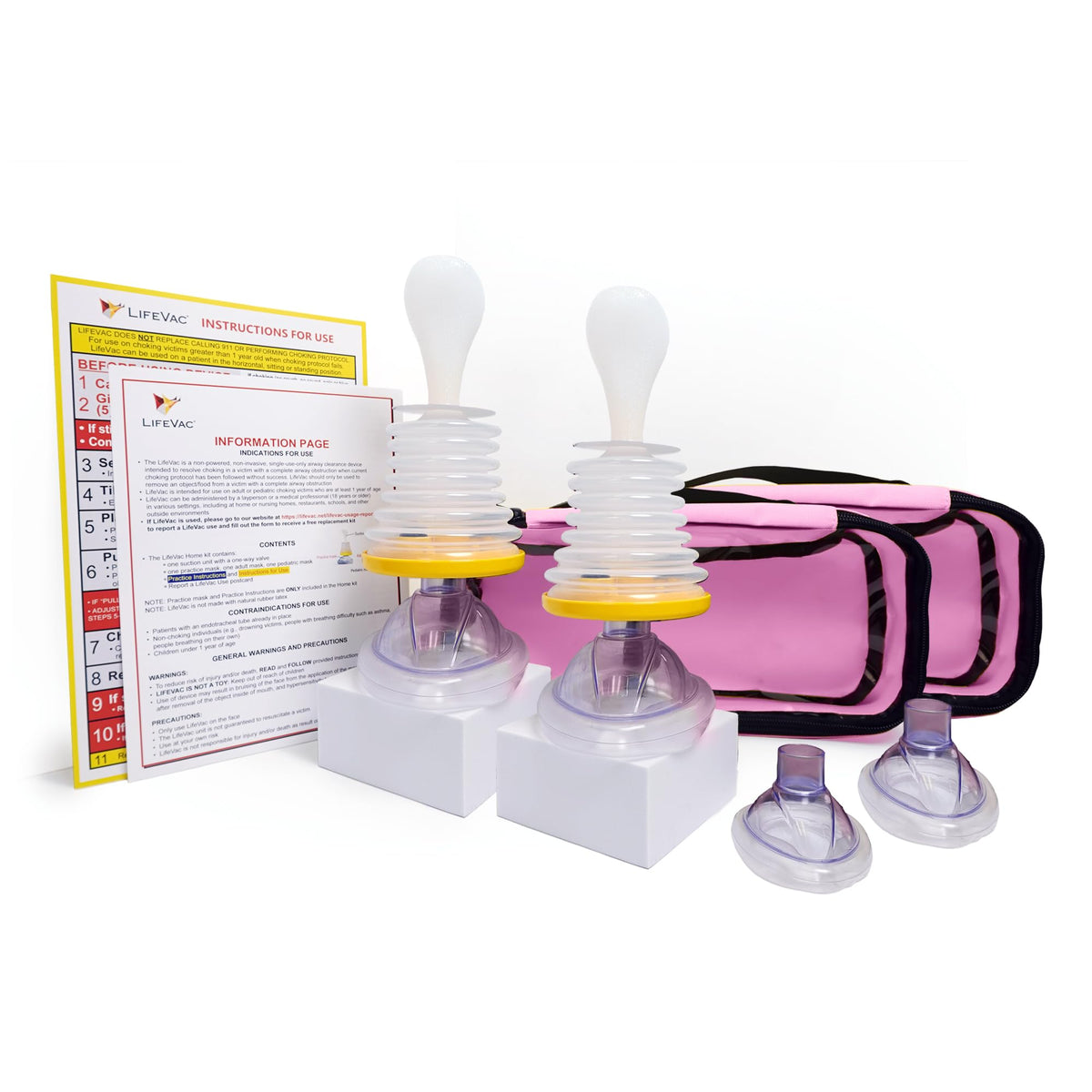 Portable Airway Suction Rescue Device First Aid Kit for Kids and Adults