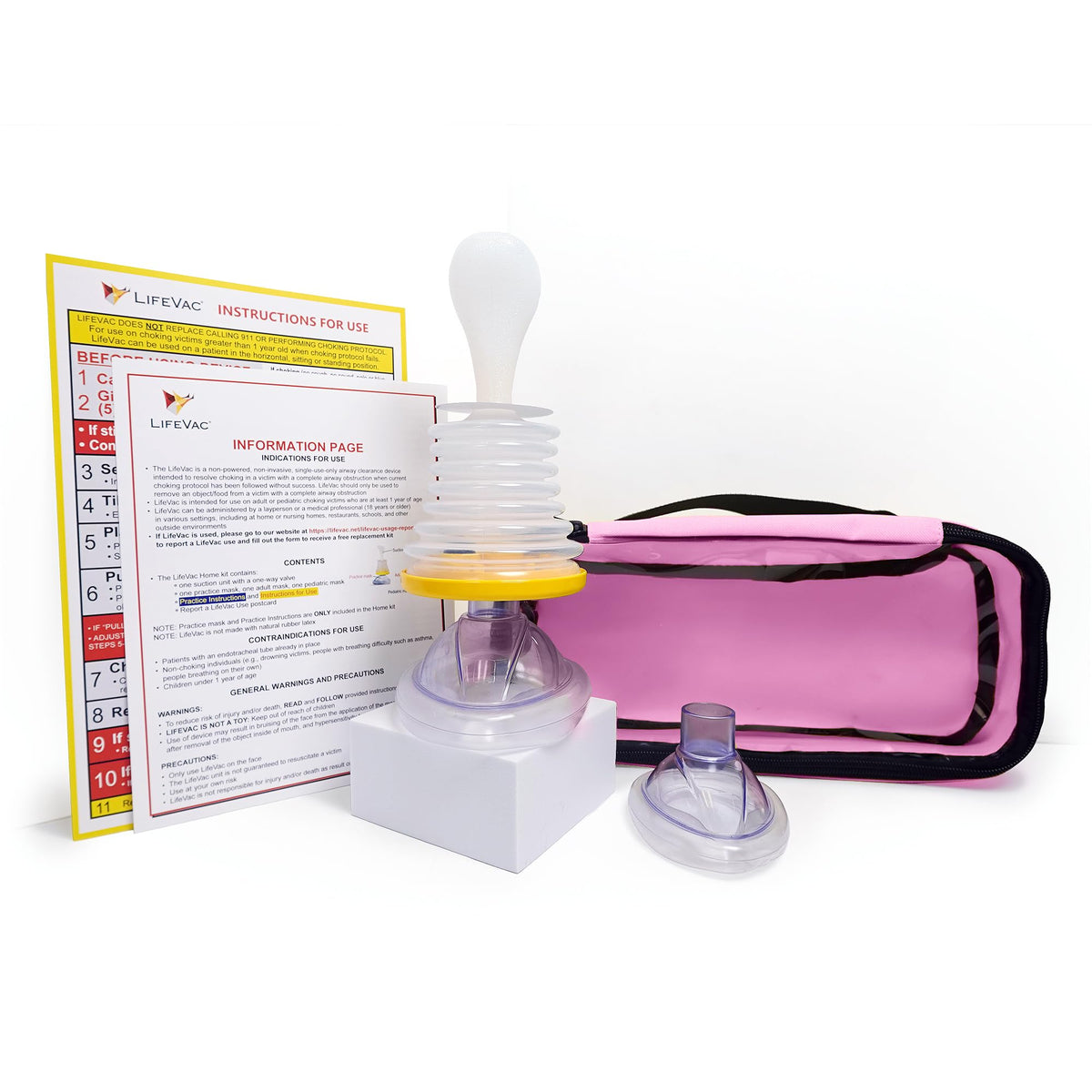 Portable Airway Suction Rescue Device First Aid Kit for Kids and Adults