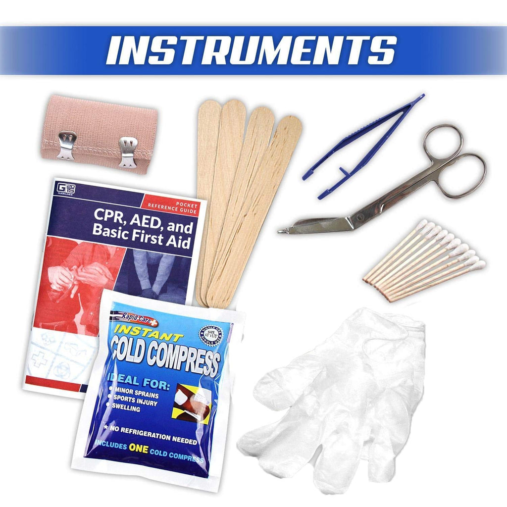 Rapid Care First Aid Kit for Emergency Medical Supplies