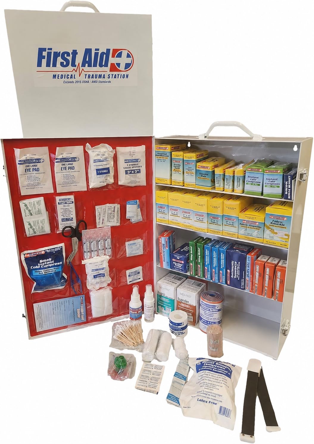 Rapid Care First Aid Kit for Emergency Medical Supplies