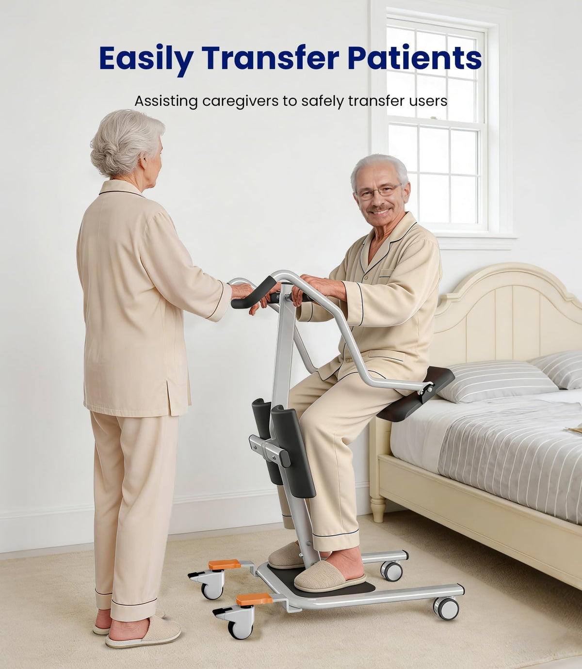 Sit to Stand Assist Lift for Seniors Mobility Support and Home Care