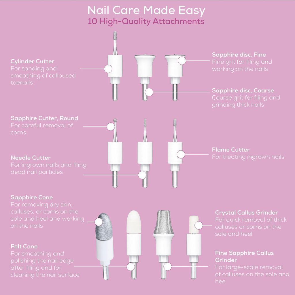 Nail Drill Machine for Professional Manicure and Pedicure Care