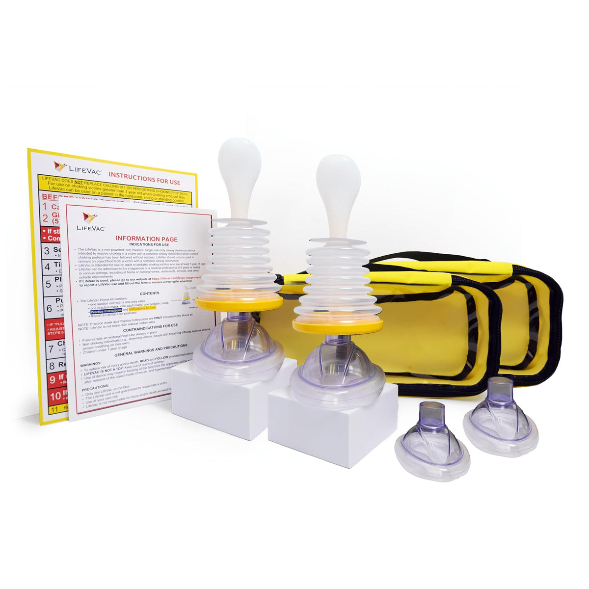 Portable Airway Suction Rescue Device First Aid Kit for Kids and Adults
