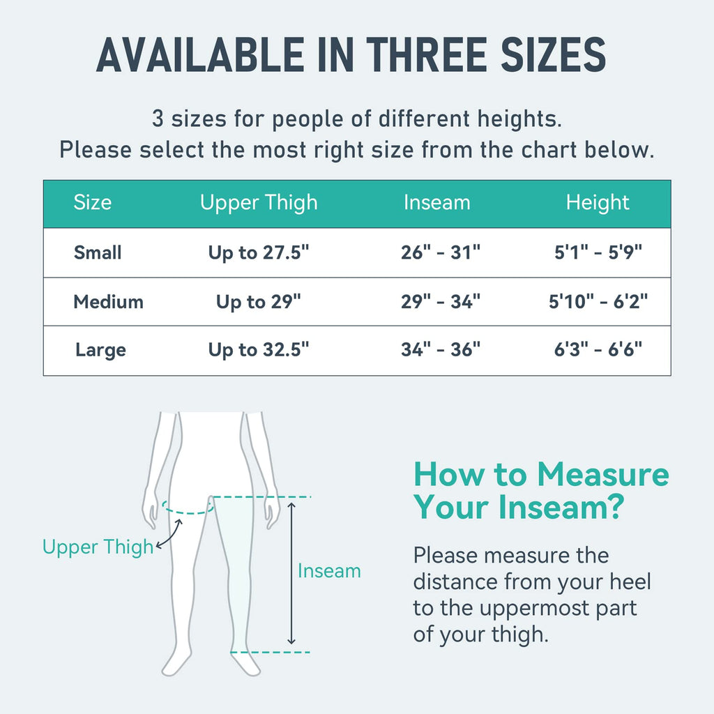 Leg Recovery System for Compression Massage and Muscle Relief