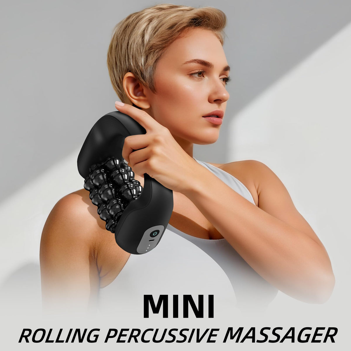 Electric Muscle Roller for Deep Tissue Massage and Workout Recovery