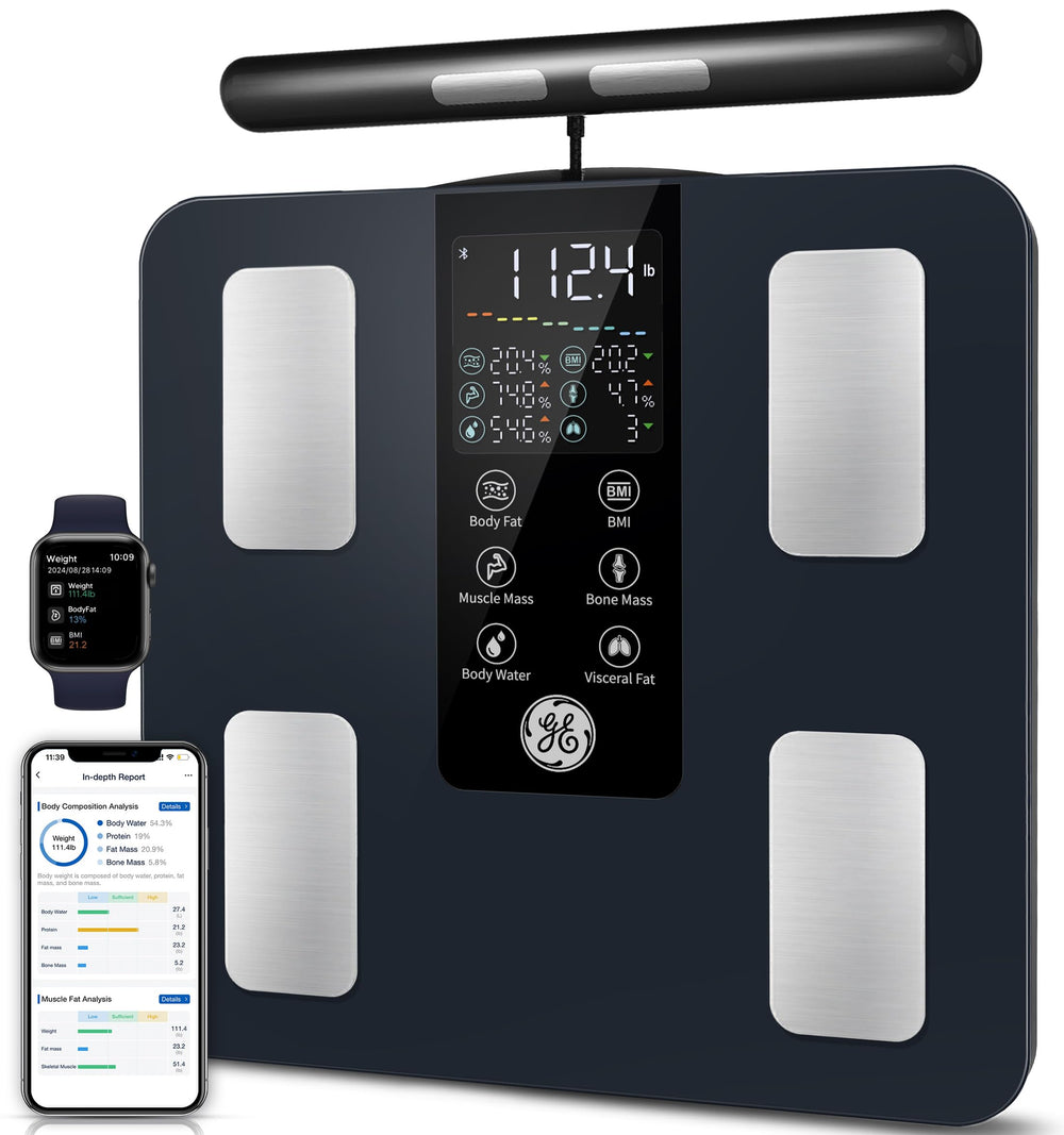 Smart Body Weight Scale Full Body Composition Analyzer with 50 Metrics