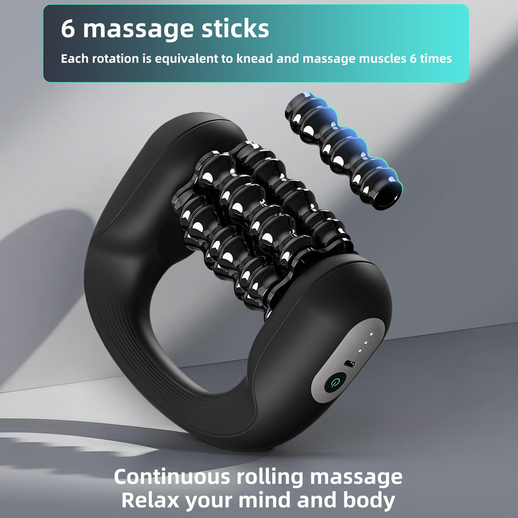 Electric Muscle Roller for Deep Tissue Massage and Workout Recovery