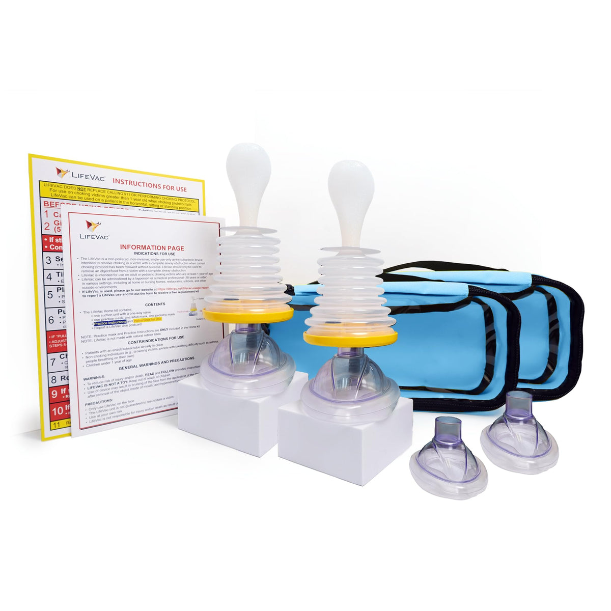 Portable Airway Suction Rescue Device First Aid Kit for Kids and Adults