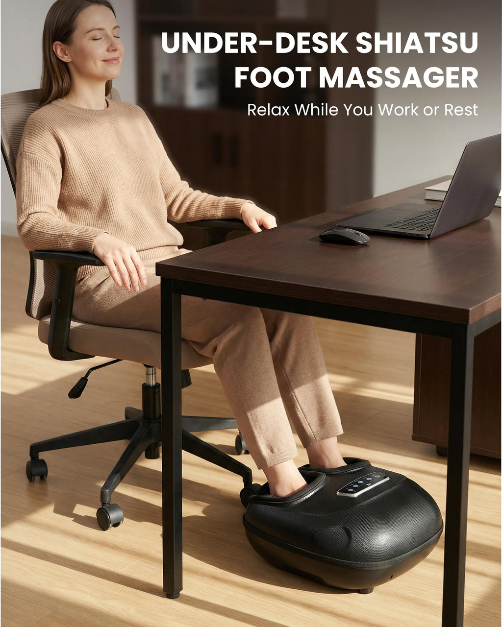 Shiatsu Foot Massager for Relaxation and Foot Care