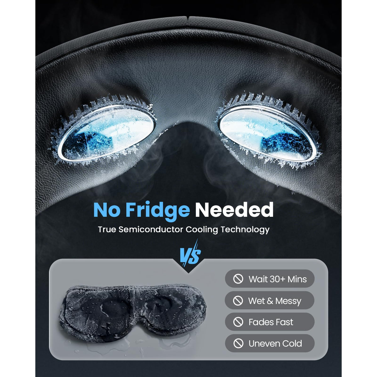 Heated Eye Massager for Relaxation and Eye Care