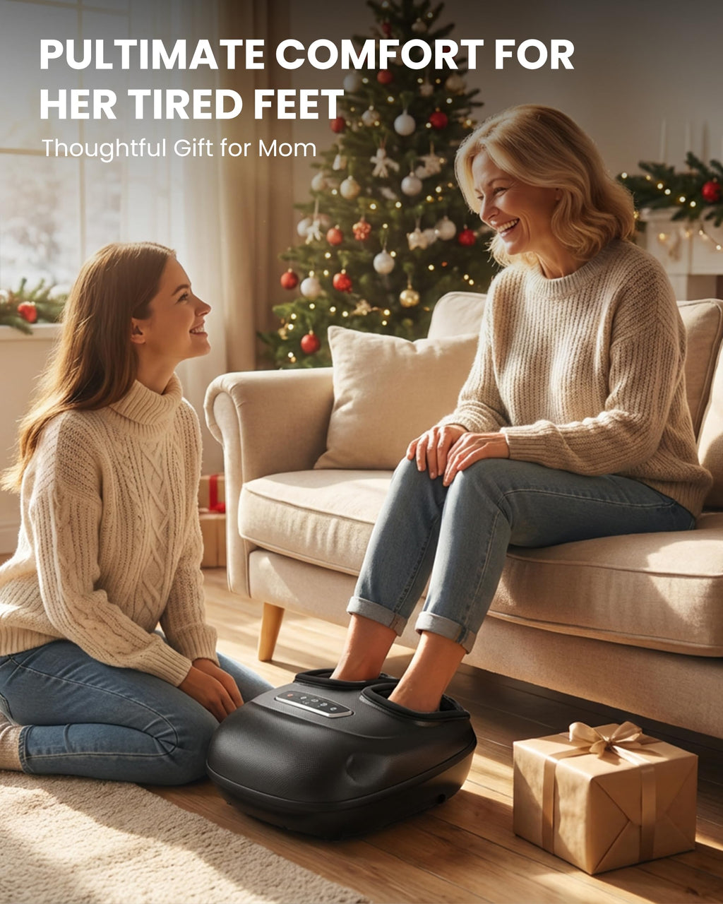 Shiatsu Foot Massager for Relaxation and Foot Care