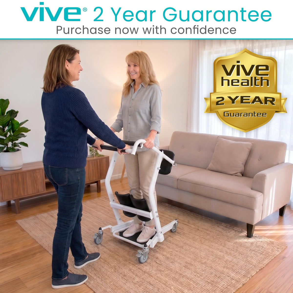 Sit to Stand Lift Transfer Sling for Elderly Home Care Support Device