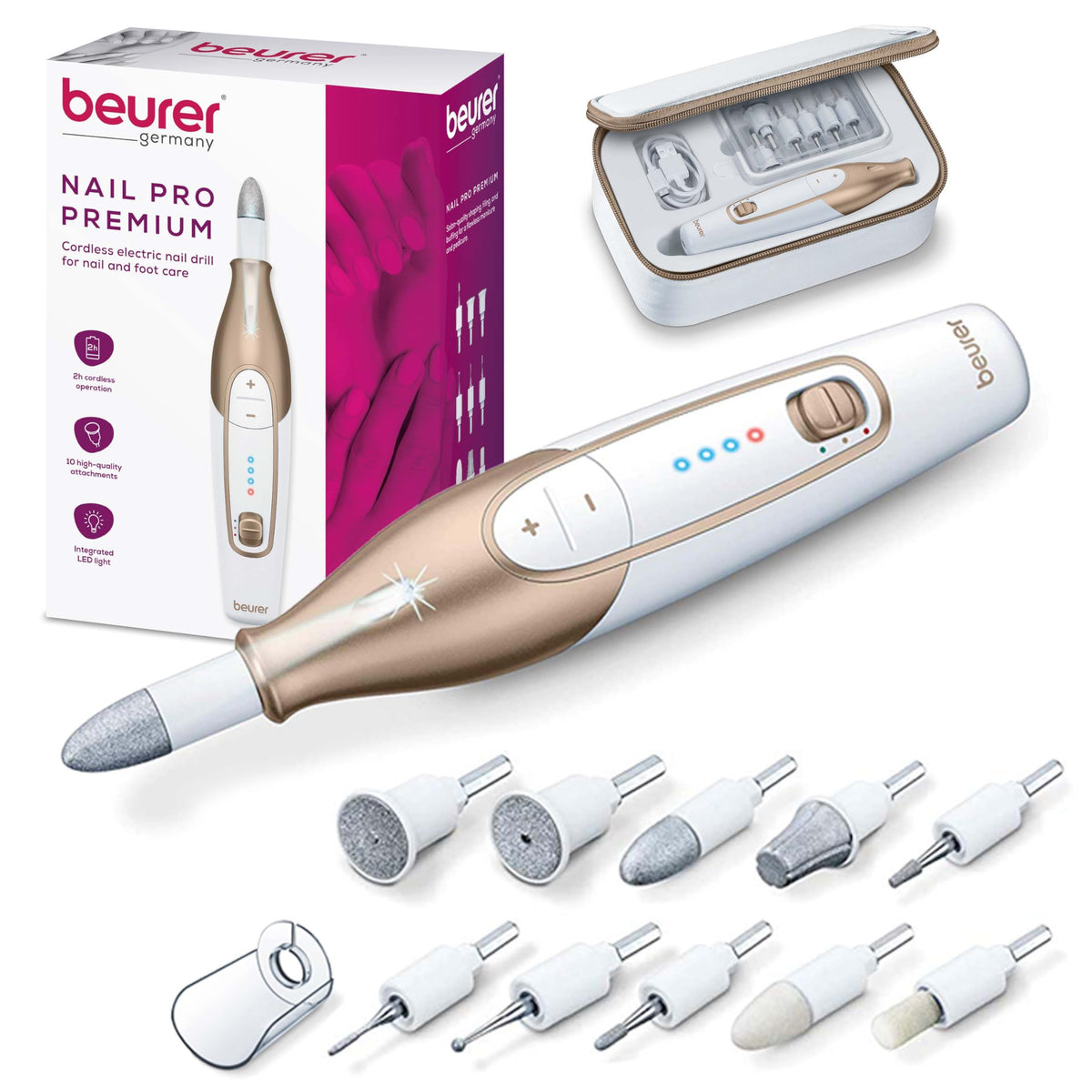 Nail Drill Machine for Professional Manicure and Pedicure Care