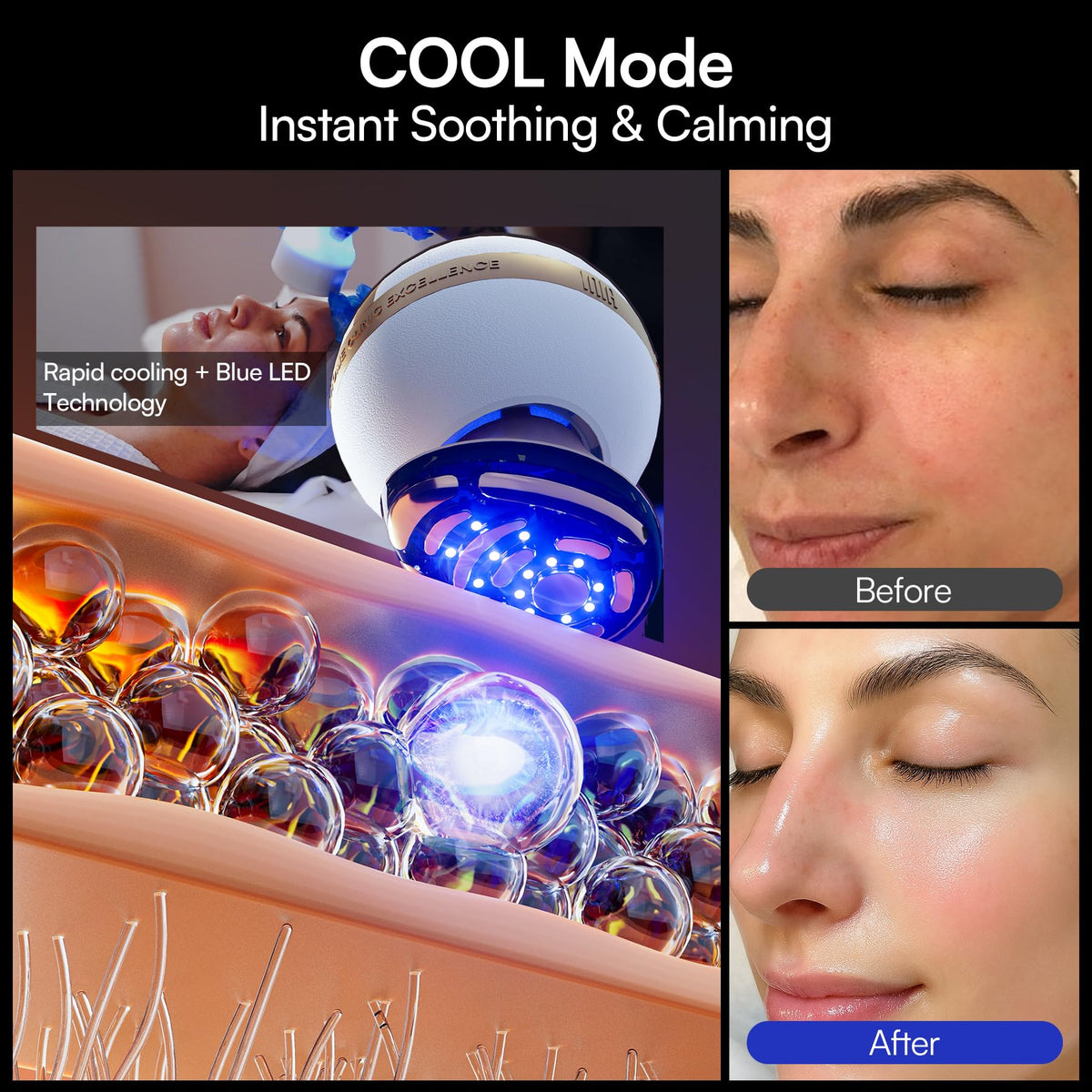 8 in 1 Microcurrent Facial Device for Face and Neck Skin Care