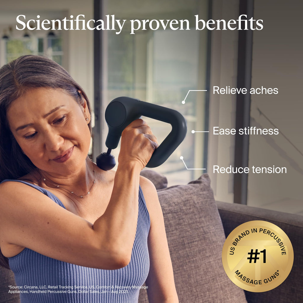Quiet Deep Tissue Massage Gun for Neck Back Leg and Shoulder Relief