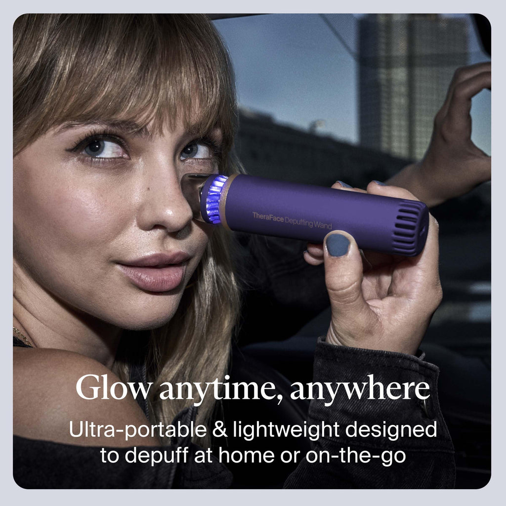 Depuffing Wand Cold and Heat Face Roller Eye Massager for Skincare