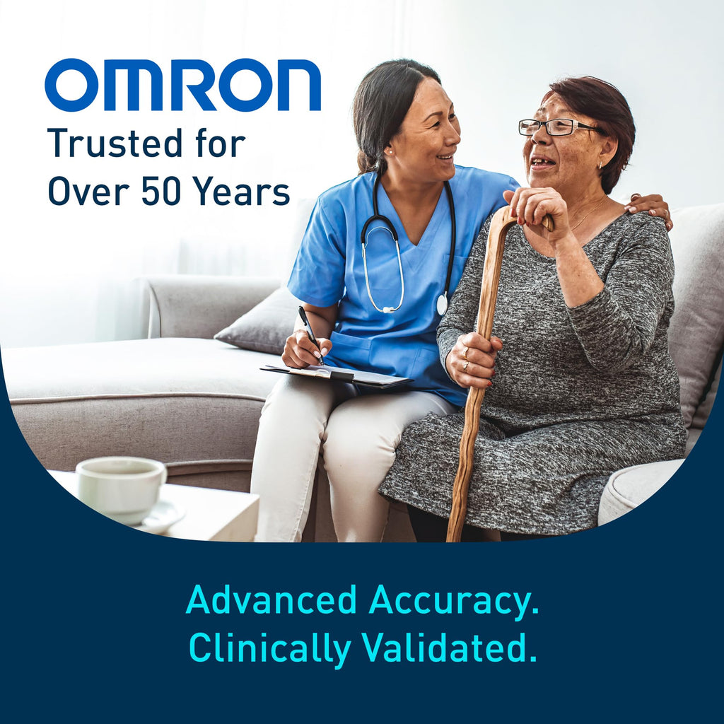 2 in 1 Blood Pressure Monitor with EKG for Home Health Tracking
