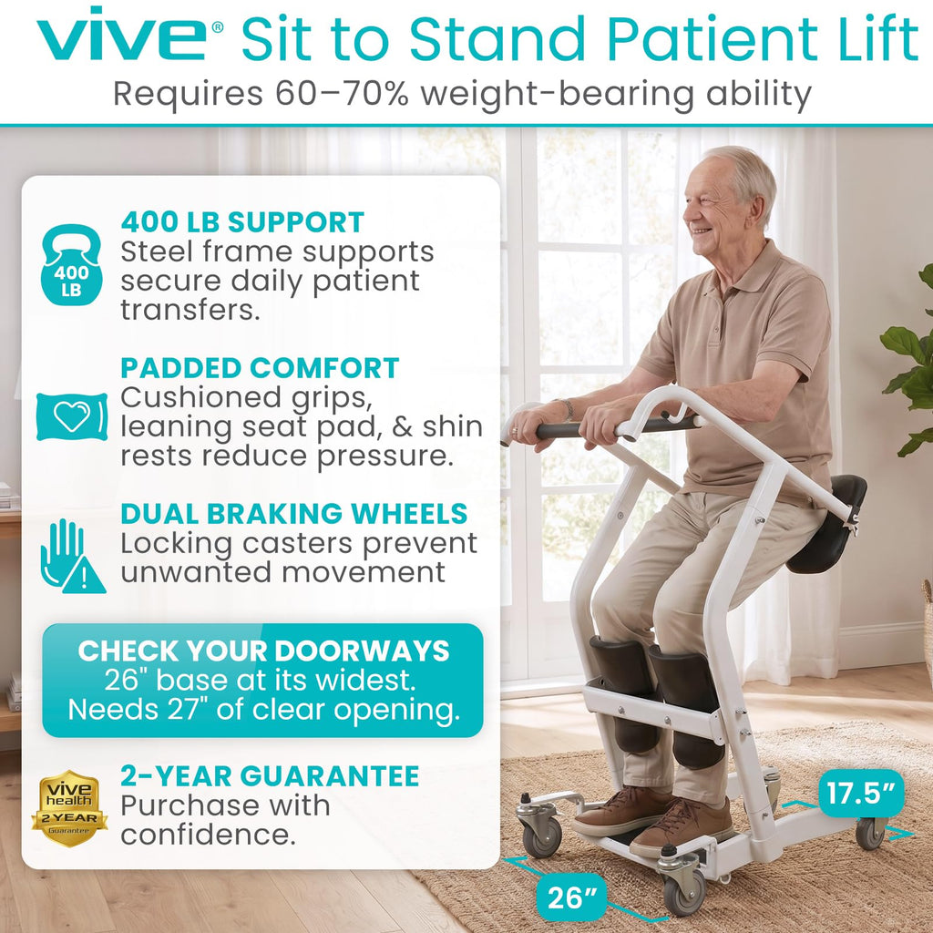 Sit to Stand Lift Transfer Sling for Elderly Home Care Support Device
