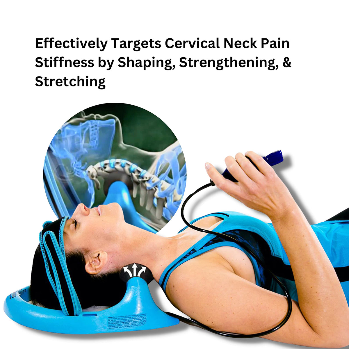 Cervical Decompression Device Single Air Cell Neck Support Tool