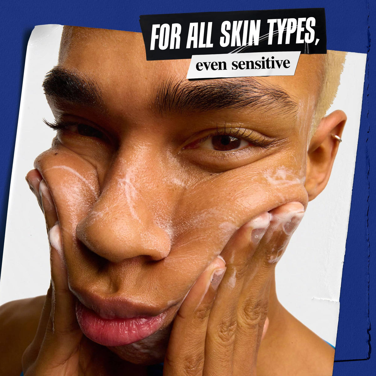 Men's Energizing Face Wash Facial Cleanser for Daily Use