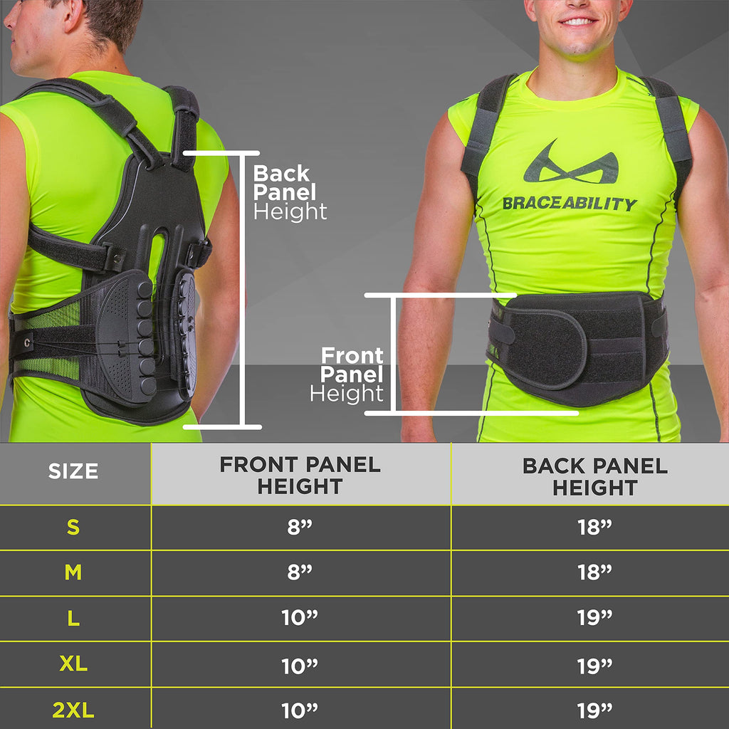 TLSO Full Body Back Brace Support for Posture Correction and Spine Care
