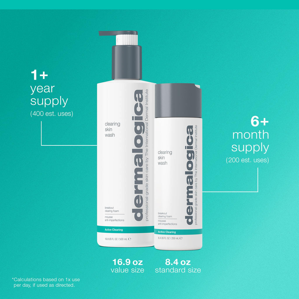 Salicylic Acid Clearing Face Wash Acne Cleanser
