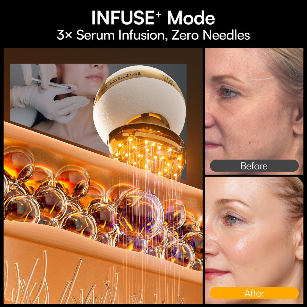 8 in 1 Microcurrent Facial Device for Face and Neck Skin Care