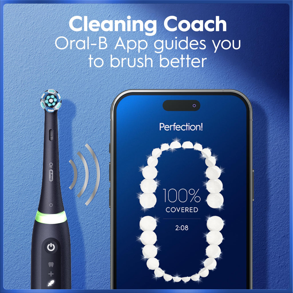 Rechargeable Electric Toothbrush with 3 Brush Heads and Travel Case