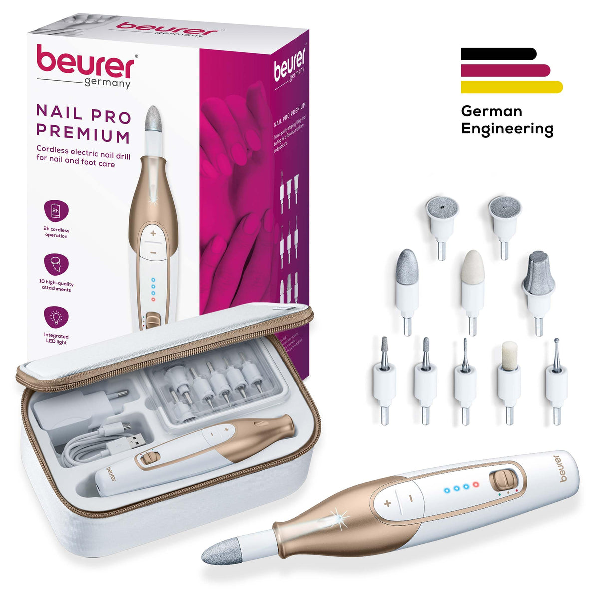 Nail Drill Machine for Professional Manicure and Pedicure Care