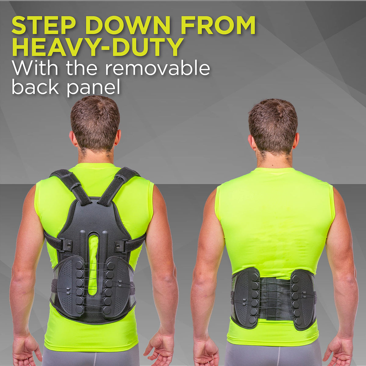 TLSO Full Body Back Brace Support for Posture Correction and Spine Care